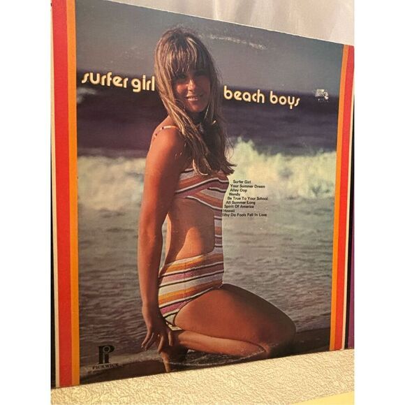 The Beach Boys – Surfer Girl - 1973 - Pickwick/33 SPC-3351 Vinyl LP - Picture 2 of 8